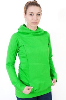 Bluza dresowa FANCY - kolor zielony